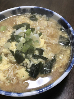 サッポロ一番◎かき玉しょうゆラーメン-レシピのメイン写真