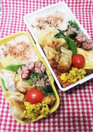 パパ弁当&ママ弁当♡揚げ餃子3/6-レシピのメイン写真