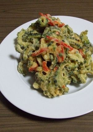 ゴーヤのかき揚げ-レシピのメイン写真
