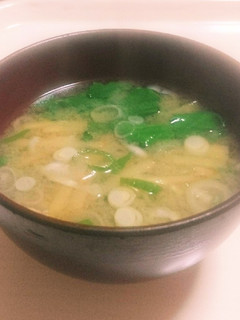 生姜とネギの味噌汁-レシピのメイン写真