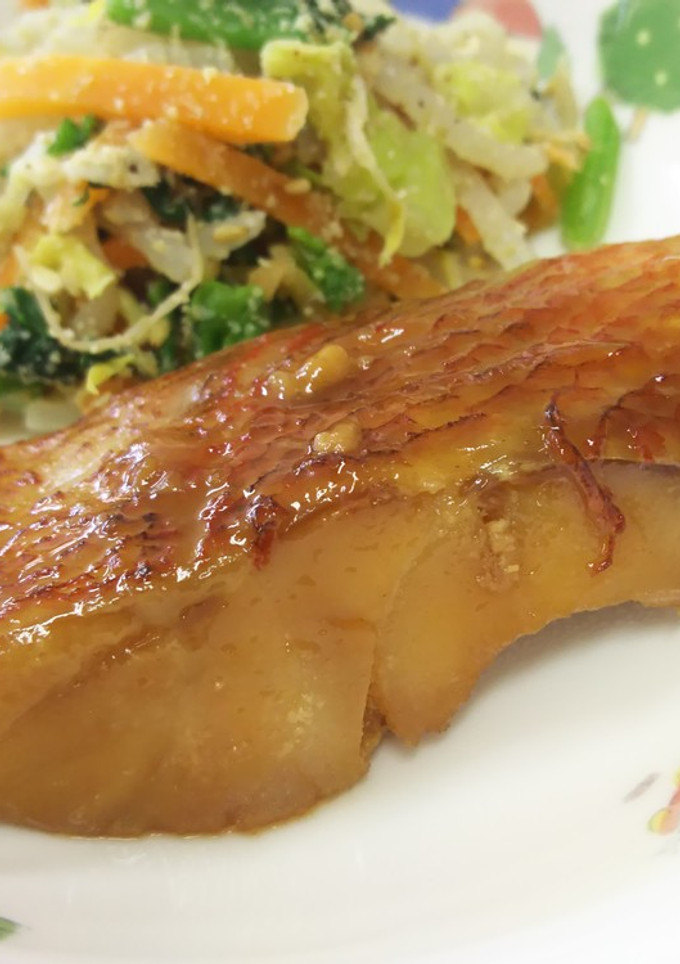 【保育園給食】赤魚の煮付け-レシピのメイン写真