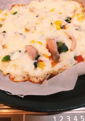 フライパンだけで本格pizza♬時短簡単-レシピのメイン写真