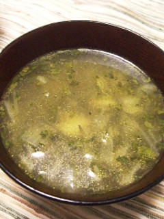 たっぷり野菜とモロヘイヤのカレースープ-レシピのメイン写真