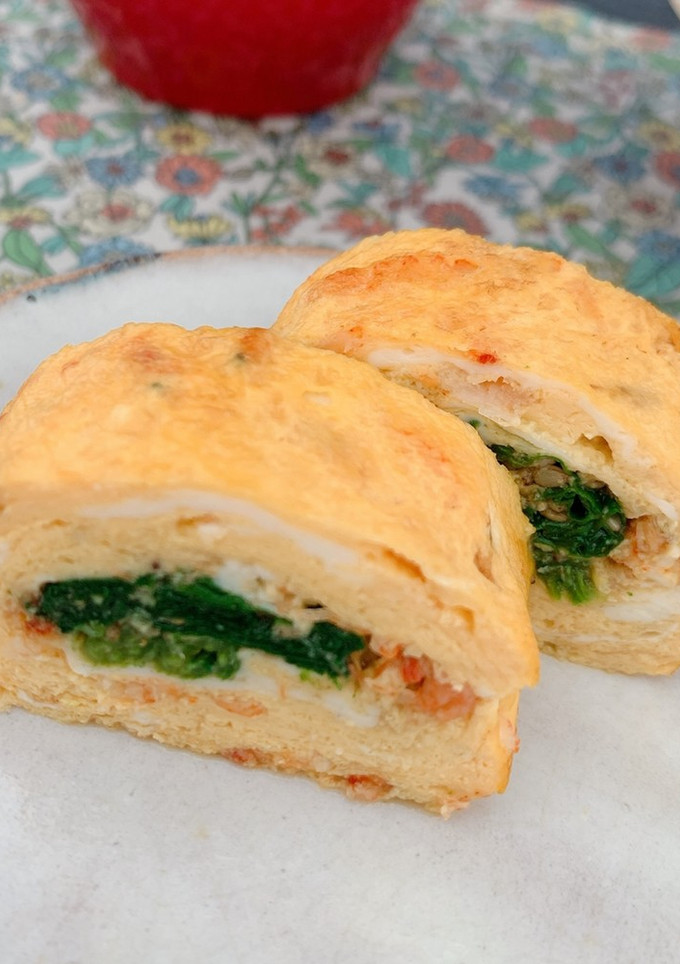 ほうれん草の鰻巻き風-レシピのメイン写真