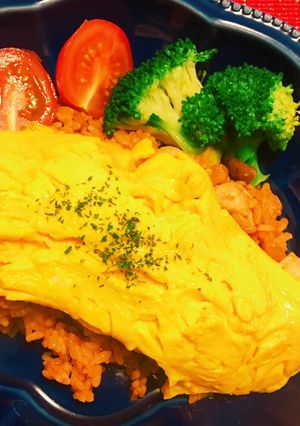 ＊簡単！たんぽぽオムライス＊-レシピのメイン写真