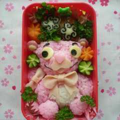 รูปของ キャラ弁★ピンクパンサー*