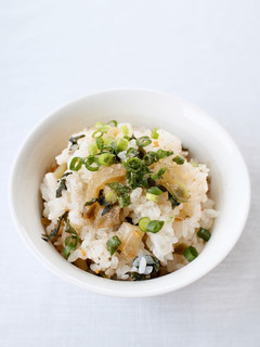 搾菜で簡単【大葉ザーサイ混ぜご飯】-レシピのメイン写真