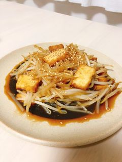厚揚げともやしのオイスター炒め-レシピのメイン写真