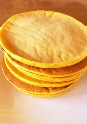 離乳食☆おやつ☆にんじんホットケーキ-レシピのメイン写真