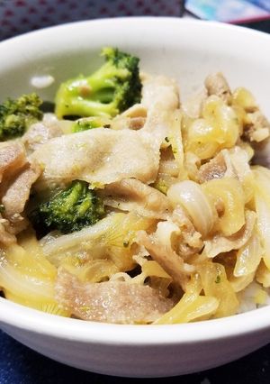 簡単生姜焼き丼-レシピのメイン写真