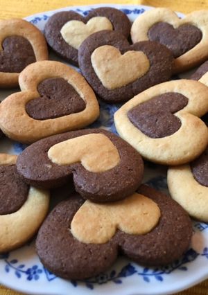 卵白クッキー ココアver.-レシピのメイン写真