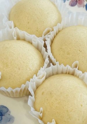 蓮根パウダー入りもちもち蒸しパン-レシピのメイン写真