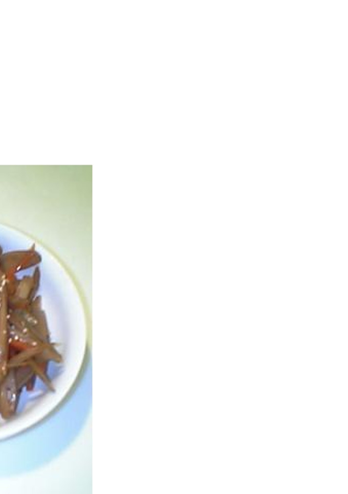 簡単♪きんぴらごぼう♪-レシピのメイン写真