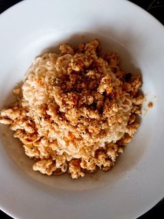 サッポロ一番 ピリ辛まぜそば-レシピのメイン写真