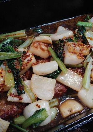 かぶターサイ蜂蜜マスタード(簡単)小松菜-レシピのメイン写真