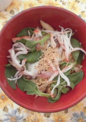 サッポロ一番　汁なし胡麻サラダ麺-レシピのメイン写真