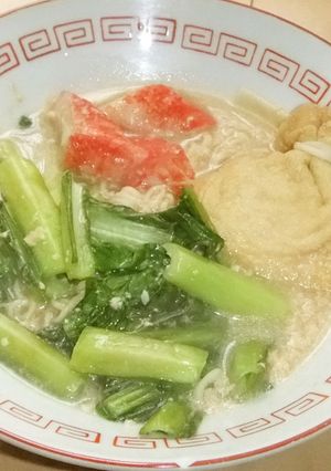 チーズ巾着入りラーメン-レシピのメイン写真