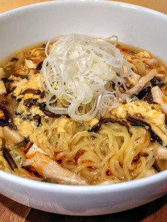 きくらげの佃煮でサンラータン麺-レシピのメイン写真