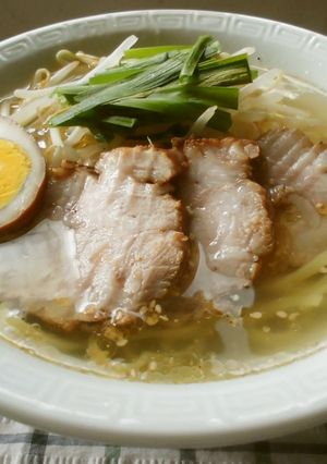 塩チャーシュー麺♪-レシピのメイン写真