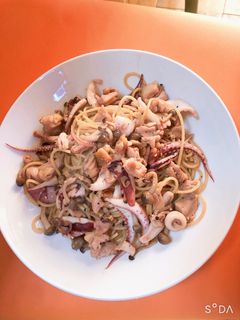イカを使った和風パスタ•*¨*•.¸¸☆-レシピのメイン写真
