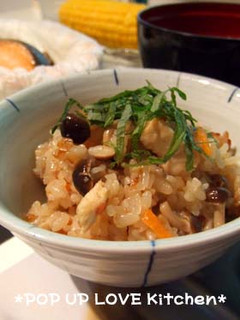 ★ヘルシー!糸コン炊き込みご飯 *Ym*-レシピのメイン写真