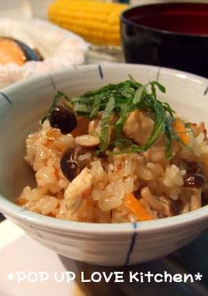 ★ヘルシー！糸コン炊き込みご飯　*Ym*-レシピのメイン写真
