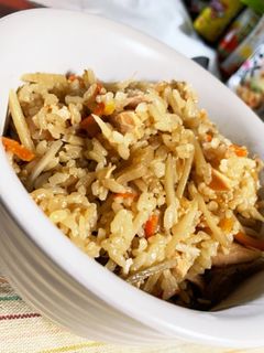 鮭の炊き込みご飯-レシピのメイン写真
