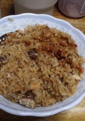 貧乏人のうなぎ風炊き込みご飯-レシピのメイン写真