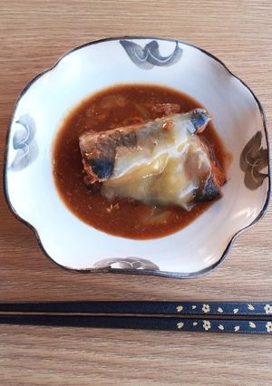 鯖の味噌チーズ 海外で手軽に-レシピのメイン写真