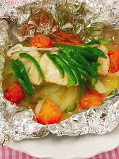 白身魚の包み焼き-レシピのメイン写真