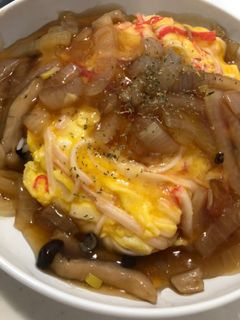 カニカマで♪簡単中華☆かに玉☆ by sayakunnn 【クックパッド】 簡単