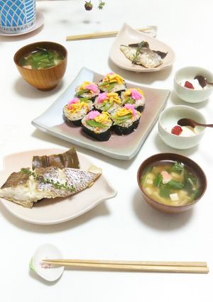 太巻ちらし寿司-レシピのメイン写真