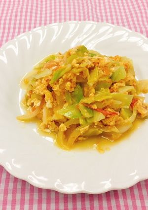 野菜スクランブルエッグ-レシピのメイン写真