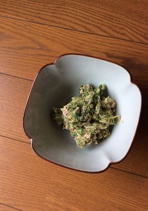 ふきのとうのツナ和え-レシピのメイン写真