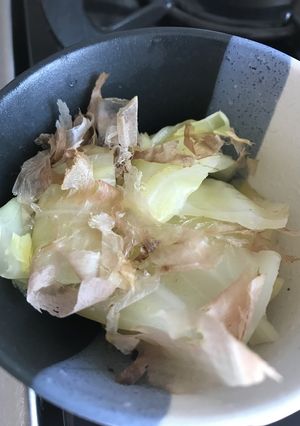 【簡単副菜】キャベツの白だし煮-レシピのメイン写真