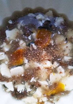 犬ご飯　豆腐とお肉のあんかけ-レシピのメイン写真