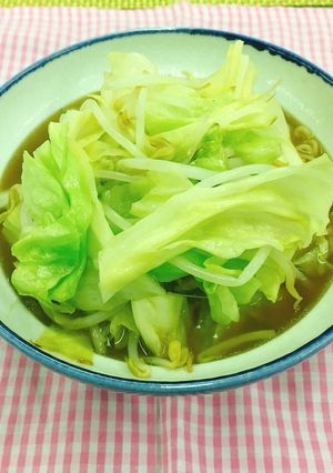 ラーメンにのせておいしいキャベツもやし炒-レシピのメイン写真