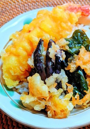 ミニ天丼-レシピのメイン写真
