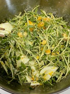 豆苗サラダ-レシピのメイン写真