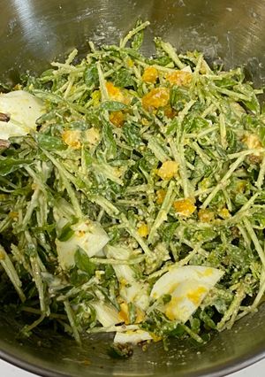 豆苗サラダ-レシピのメイン写真