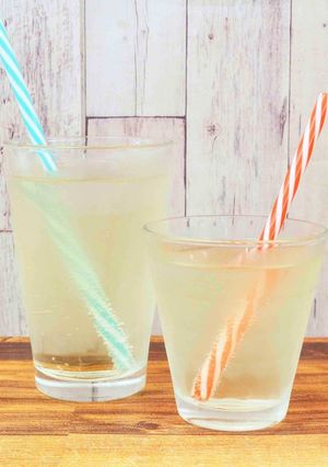 果汁たっぷり飲むレモン酢＊炭酸割り-レシピのメイン写真