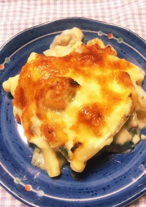 ★鶏肉と長ネギのグラタン★-レシピのメイン写真