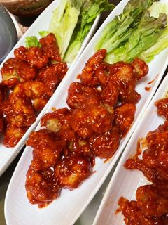 ヤンニョムチキン(韓国風甘辛チキン) by iiiiicchin 【クックパッド