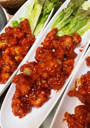 簡単 甘辛韓国風ヤンニョムチキン-レシピのメイン写真