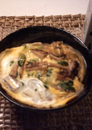 料理のための料理酒を使った簡単どんぶり-レシピのメイン写真