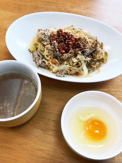 サッポロ一番で!卵つけ麺-レシピのメイン写真