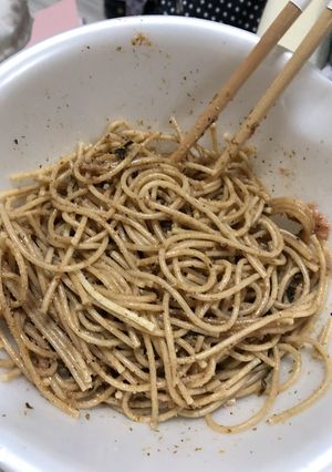 減塩和風たらこスパゲッティ-レシピのメイン写真