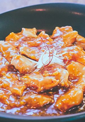 63℃ 揚げない!ヘルシー 黒酢酢豚-レシピのメイン写真