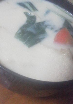 具沢山ミルクあわせ味噌汁-レシピのメイン写真