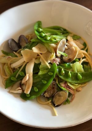 春らしいパスタ♪-レシピのメイン写真